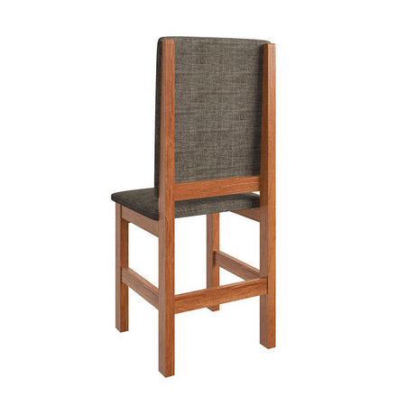 Comedor Modesto Canela 130 cm de Seis Puestos (Incluye Sillas) - Comedores | Bylmo