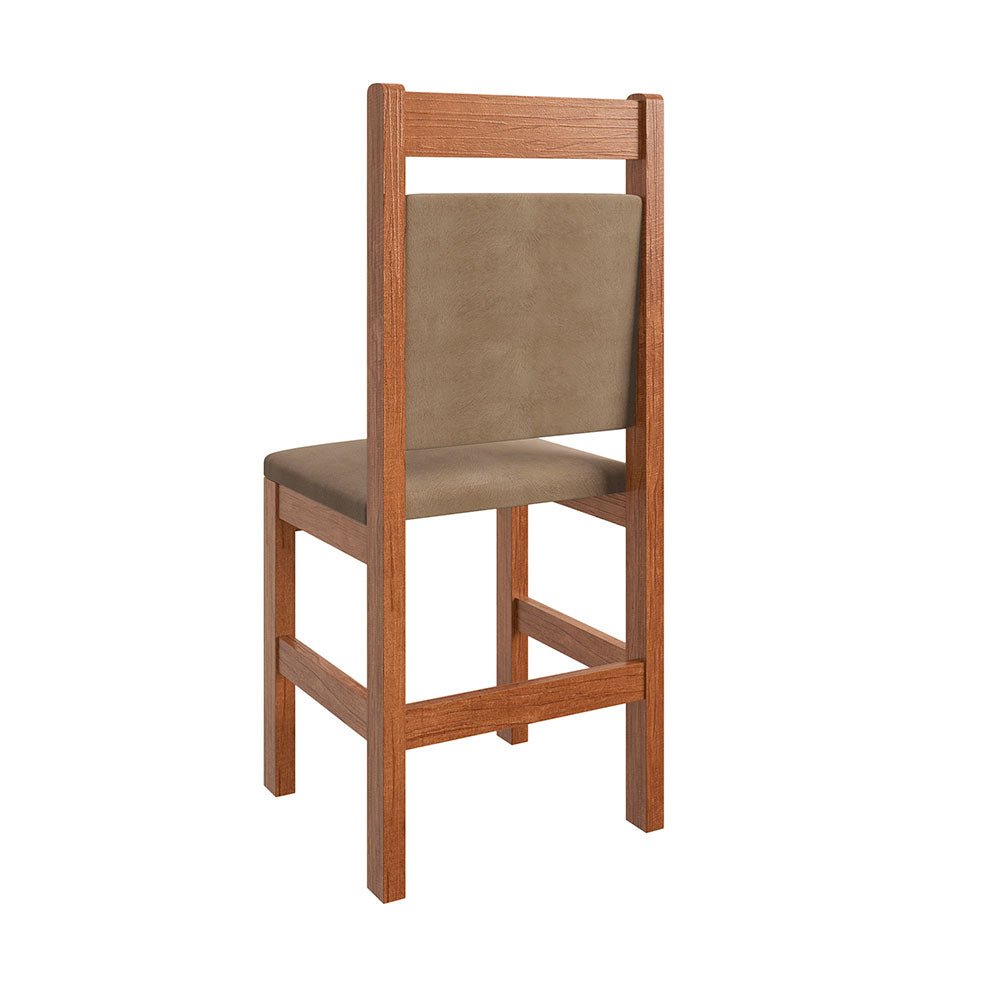 Comedor Montana Canela 130 cm de Seis Puestos (Incluye Sillas) - Comedores | Bylmo