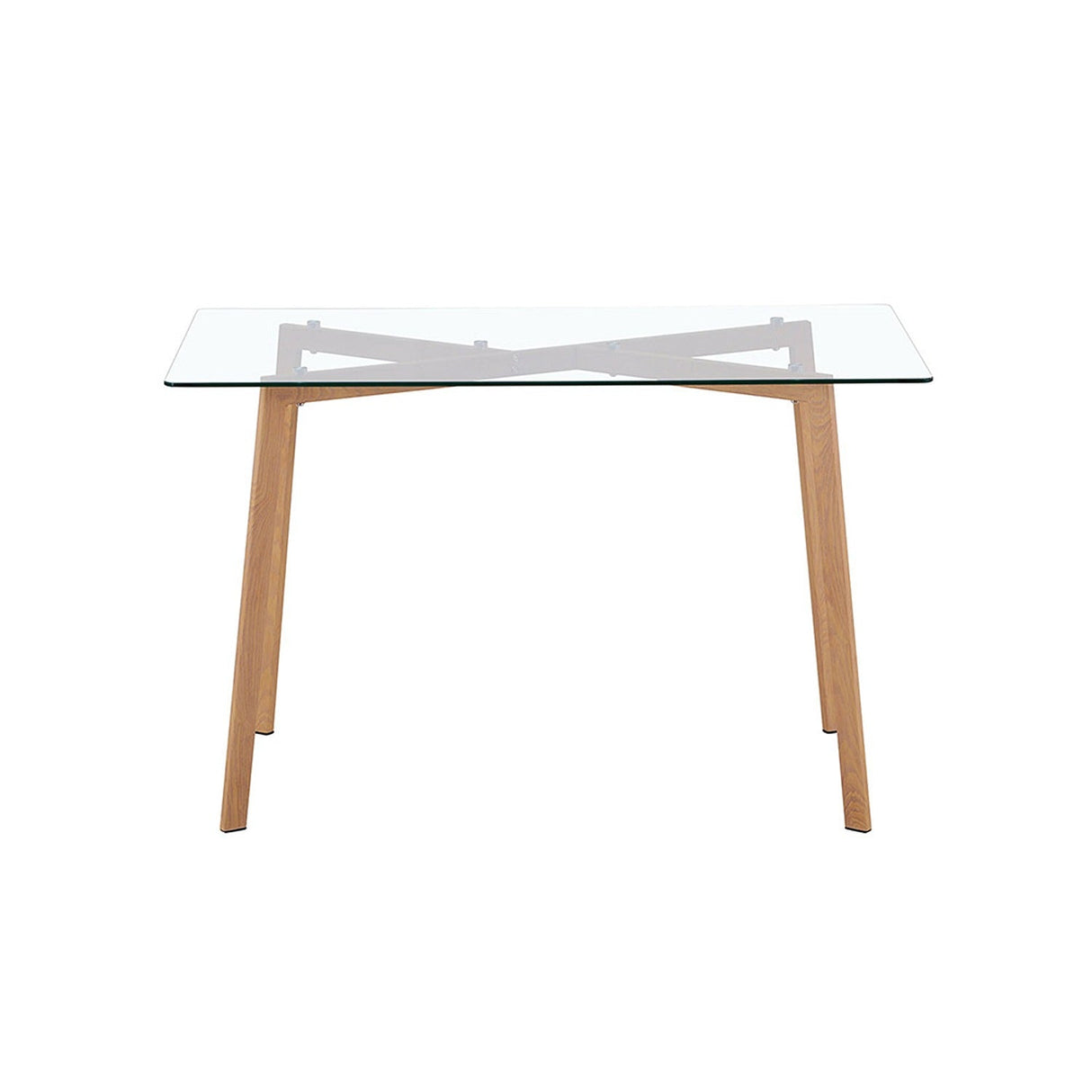 Comedor Natura Gris 120x70cm Rectangular de Cuatro Puestos y con Cuatro Sillas - Comedores | Bylmo