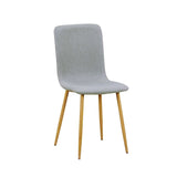 Comedor Natura Gris 120x70cm Rectangular de Cuatro Puestos y con Cuatro Sillas - Comedores | Bylmo