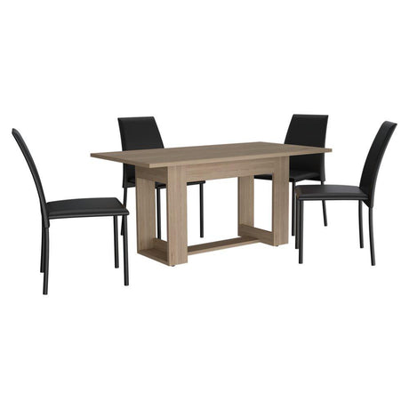 Comedor Nepal Rovere 160 cm de Cuatro Puestos - Comedores | Bylmo