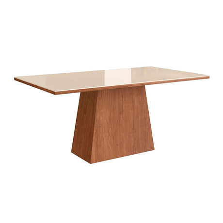 Comedor Orlando Canela 160 cm de Seis Puestos (Incluye Sillas) - Comedores | Bylmo