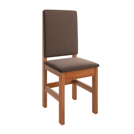 Comedor Pomona Canela 130 cm de Seis Puestos (Incluye Sillas) - Comedores | Bylmo