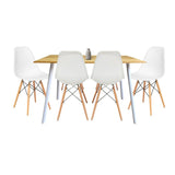 Comedor Rectangular Duna 120 cm de Cuatro Puestos sin Sillas - Comedores | Bylmo