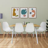 Comedor Rectangular Duna 120 cm de Cuatro Puestos sin Sillas - Comedores | Bylmo