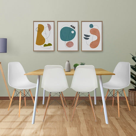 Comedor Rectangular Duna 120 cm de Cuatro Puestos sin Sillas - Comedores | Bylmo