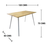 Comedor Rectangular Duna 120 cm de Cuatro Puestos sin Sillas - Comedores | Bylmo