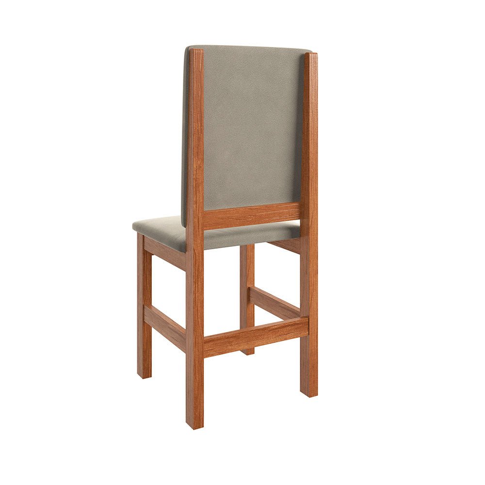 Comedor Salinas Canela 130 cm de Seis Puestos (Incluye Sillas) - Comedores | Bylmo