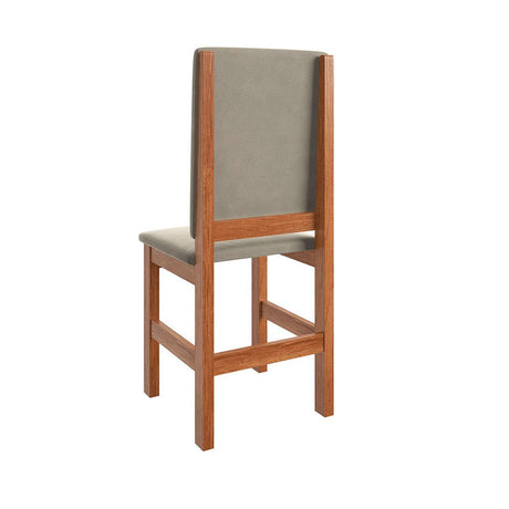 Comedor Salinas Canela 130 cm de Seis Puestos (Incluye Sillas) - Comedores | Bylmo