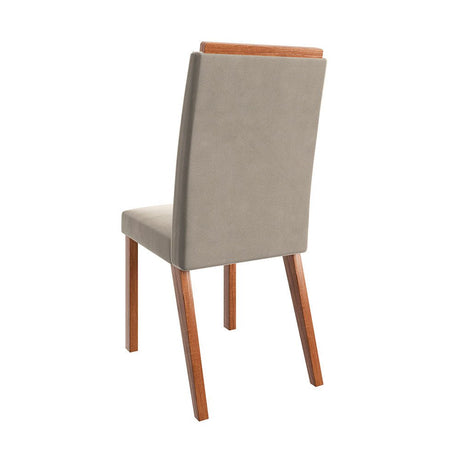 Comedor San Antonio Canela 120 cm de Cuatro Puestos (Incluye Sillas) - Comedores | Bylmo