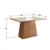 Comedor San Antonio Canela 120 cm de Cuatro Puestos (Incluye Sillas) - Comedores | Bylmo