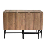 Comedor Star Amaretto 110 cm Plegable sin Sillas - Comedores | Bylmo