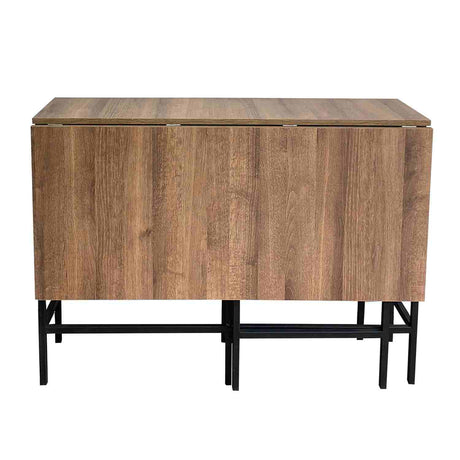 Comedor Star Amaretto 110 cm Plegable sin Sillas - Comedores | Bylmo