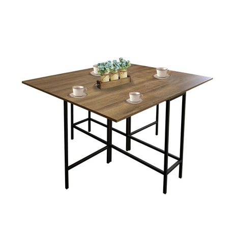 Comedor Star Amaretto 110 cm Plegable sin Sillas - Comedores | Bylmo
