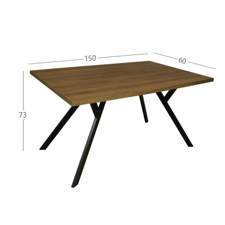 Comedor Star Amaretto 140 cm de Seis Puestos sin Sillas - Comedores | Bylmo