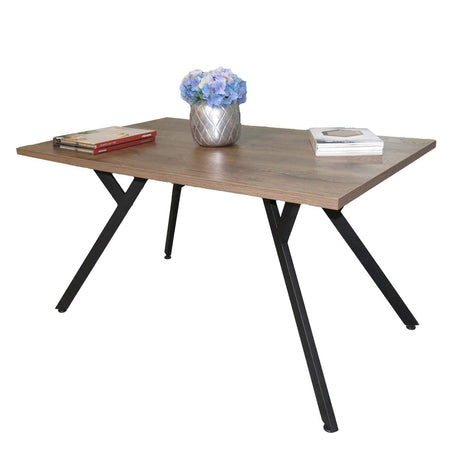 Comedor Star Amaretto 140 cm de Seis Puestos sin Sillas - Comedores | Bylmo