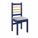 Comedor Texas Canela 114x78cm Rectangular de Cuatro Puestos y con Cuatro Sillas - Comedores | Bylmo