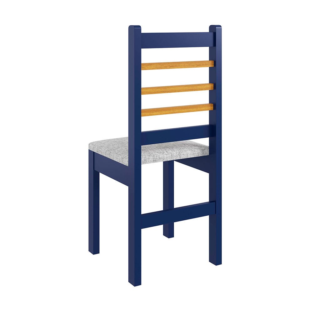 Comedor Texas Canela 114x78cm Rectangular de Cuatro Puestos y con Cuatro Sillas - Comedores | Bylmo