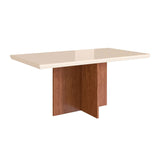 Comedor Tucson Canela 160 cm de Seis Puestos (Incluye Sillas) - Comedores | Bylmo