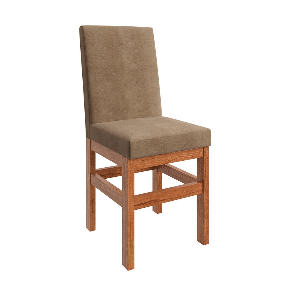 Comedor Tucson Canela 160 cm de Seis Puestos (Incluye Sillas) - Comedores | Bylmo