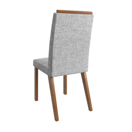 Comedor Tulsa Canela 120 cm de Cuatro Puestos (Incluye Sillas) - Comedores | Bylmo