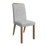 Comedor Virginia Canela 160 cm de Seis Puestos (Incluye Sillas) - Comedores | Bylmo