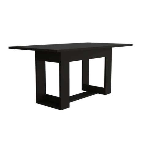 Mesa de Comedor Volterra Wengue 160 cm de Seis Puestos (Sin Sillas) - Comedores | Bylmo