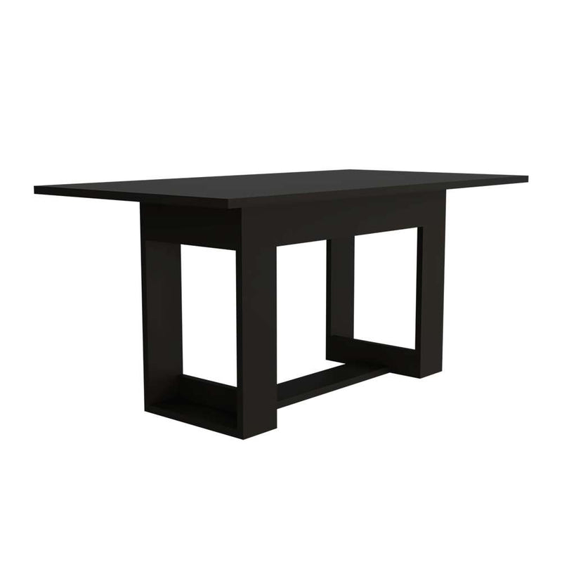 Mesa de Comedor Volterra Wengue 160 cm de Seis Puestos (Sin Sillas)