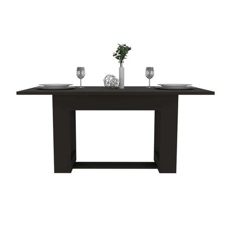 Mesa de Comedor Volterra Wengue 160 cm de Seis Puestos (Sin Sillas) - Comedores | Bylmo