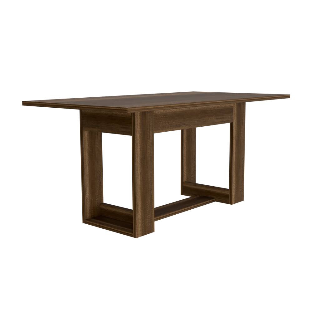 Comedor Volterra Caramelo 160x74.05cm Rectangular de Seis Puestos y sin Sillas - Comedores | Bylmo