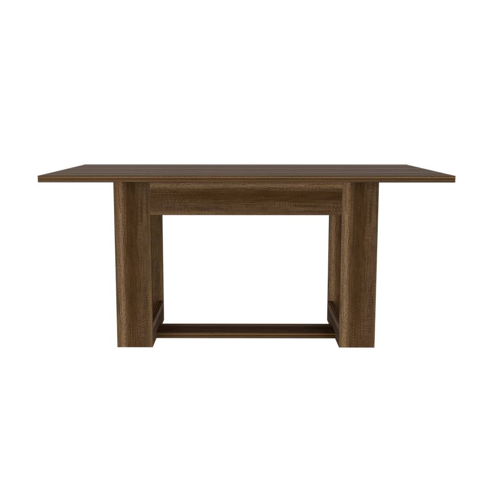 Comedor Volterra Caramelo 160x74.05cm Rectangular de Seis Puestos y sin Sillas - Comedores | Bylmo