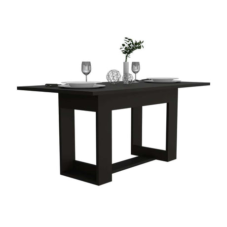Comedor Volterra Wengue 160x74.05cm Rectangular de Seis Puestos y sin Sillas - Comedores | Bylmo