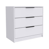 Cómoda Kaia Blanco 70x68.7cm De Tres Hileras con Tres Cajones - Cajoneras | Bylmo