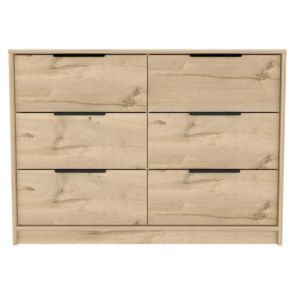 Cómoda Kaia Duna 107x77.6cm De Tres Hileras con Tres Cajones - Cajoneras | Bylmo