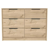 Cómoda Kaia Duna 107x77.6cm De Tres Hileras con Tres Cajones - Cajoneras | Bylmo