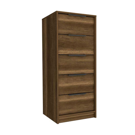 Cómoda Kaia Caramelo 45x107.8cm De Cuatro Hileras con Cuatro Cajones - Cajoneras | Bylmo