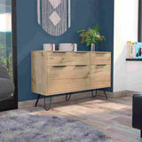 Cómoda Augusta Duna 120x74cm De Cuatro Hileras con Cuatro Cajones - Cajoneras y Comodas | Bylmo