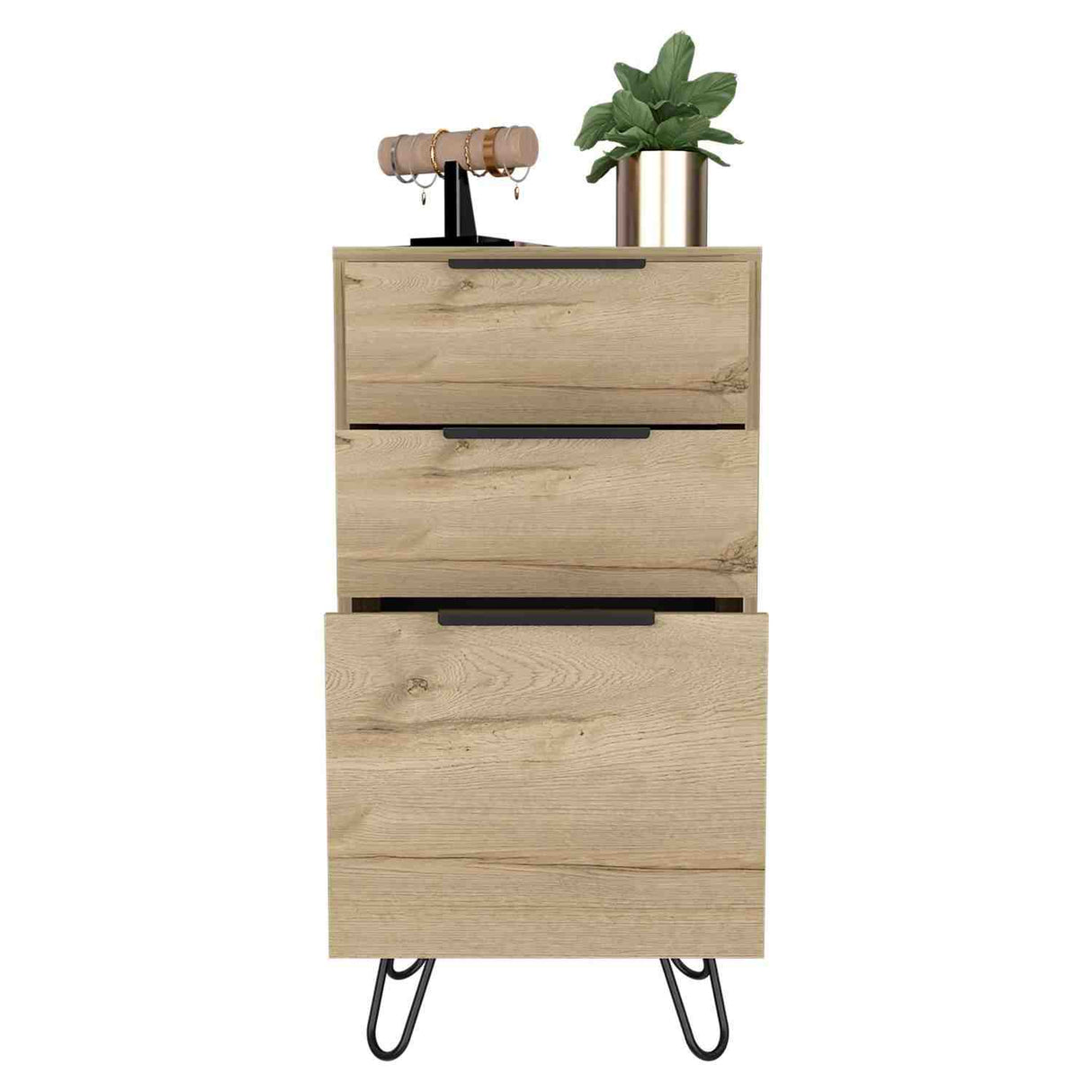 Cómoda Augusta Duna 45x90cm De Tres Hileras con Tres Cajones - Cajoneras y Comodas | Bylmo