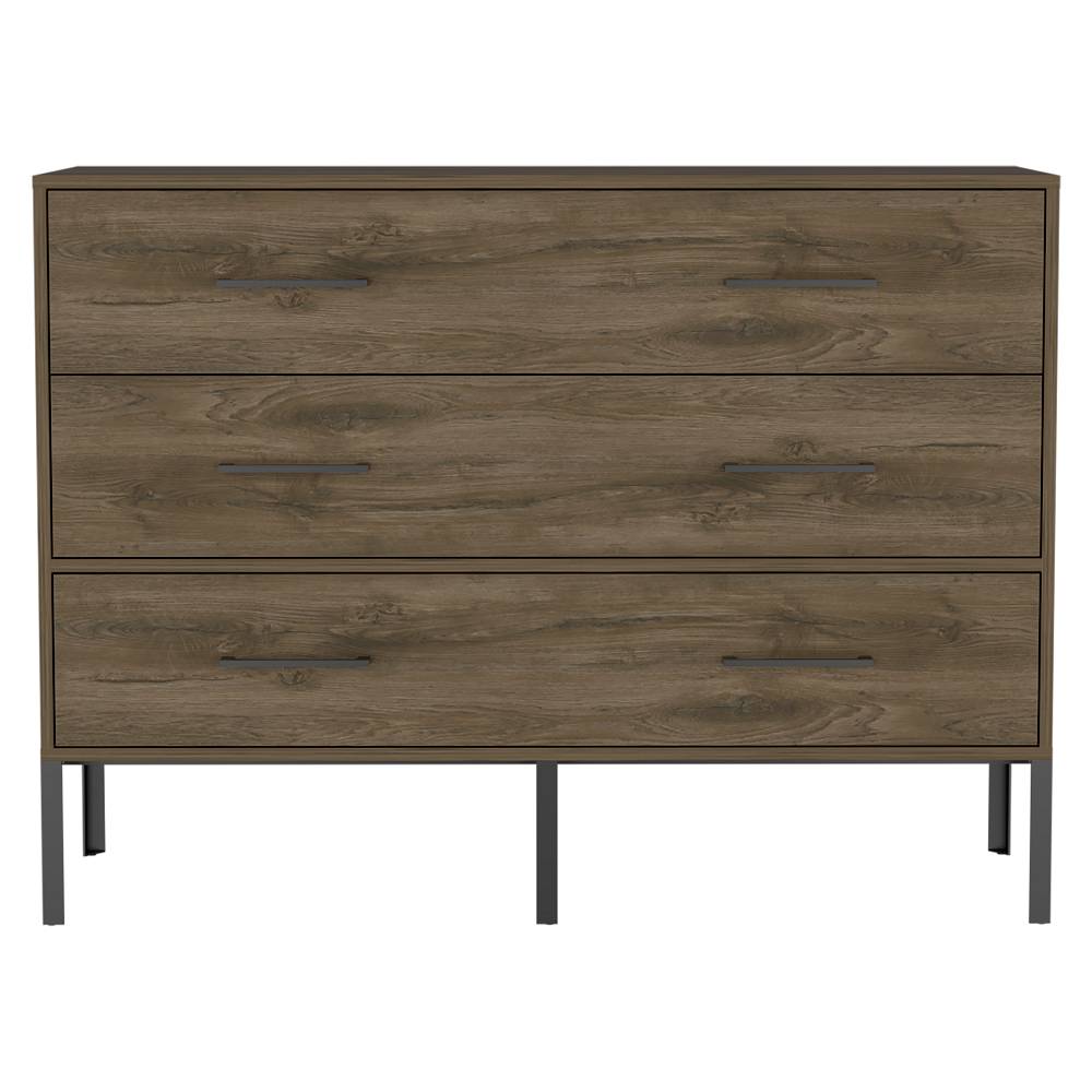 Cómoda Soho Novo Bellota 120x89.6cm De Tres Hileras con Tres Cajones - Cajoneras | Bylmo