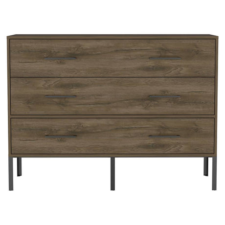 Cómoda Soho Novo Bellota 120x89.6cm De Tres Hileras con Tres Cajones - Cajoneras | Bylmo