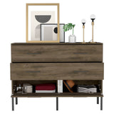 Cómoda Soho Novo Bellota 120x89.6cm De Tres Hileras con Tres Cajones - Cajoneras | Bylmo