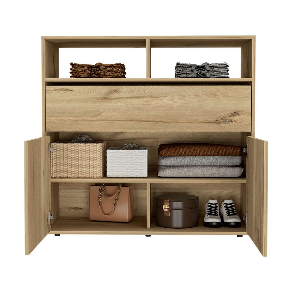 Cómoda Galanto Duna 100 cm con Un Cajón y Dos Puertas - Cajoneras | Bylmo