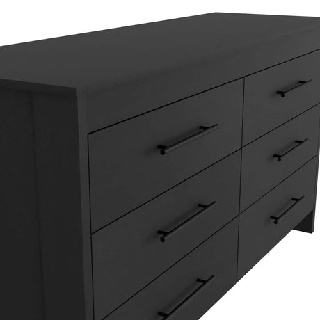 Cómoda HMS Wengue 150x81cm De Tres Hileras con Tres Cajones - Cajoneras y Comodas | Bylmo