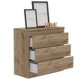 Cómoda Melia Duna 80x75cm De Tres Hileras con Tres Cajones - Cajoneras | Bylmo