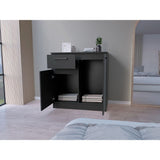 Cómoda Wengue 91x94cm De Dos Hileras con Dos Cajones - Cajoneras y Comodas | Bylmo