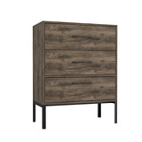 Cómoda Novo Bellota 70x89.3cm De Tres Hileras con Tres Cajones - Cajoneras | Bylmo