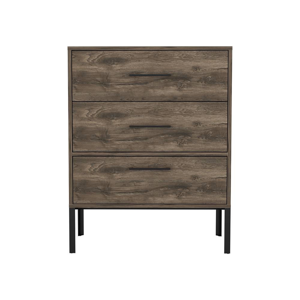 Cómoda Novo Bellota 70x89.3cm De Tres Hileras con Tres Cajones - Cajoneras | Bylmo