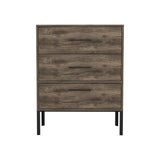 Cómoda Novo Bellota 70x89.3cm De Tres Hileras con Tres Cajones - Cajoneras | Bylmo