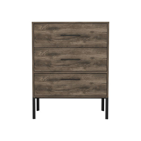 Cómoda Novo Bellota 70x89.3cm De Tres Hileras con Tres Cajones - Cajoneras | Bylmo