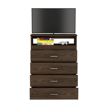 Cómoda Z Coñac 80x110cm De Cuatro Hileras con Cuatro Cajones - Cajoneras y Comodas | Bylmo